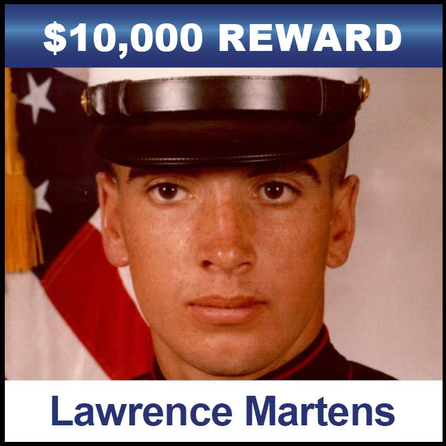 $10,000 Reward - for the murder of Lawrence Martens